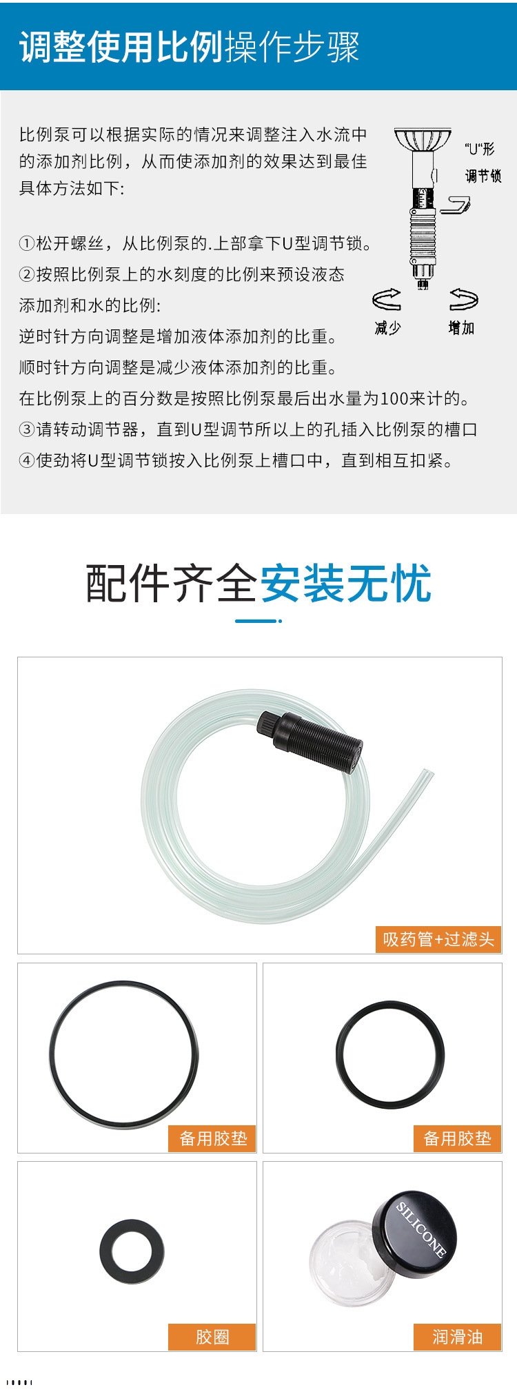 操作步骤及配件